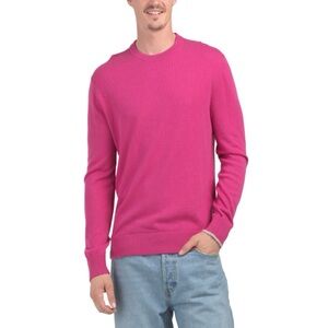 NWT Greyson Cashmere Tomahawk Sweater Fireweed Men's Size Large Luxury $360
